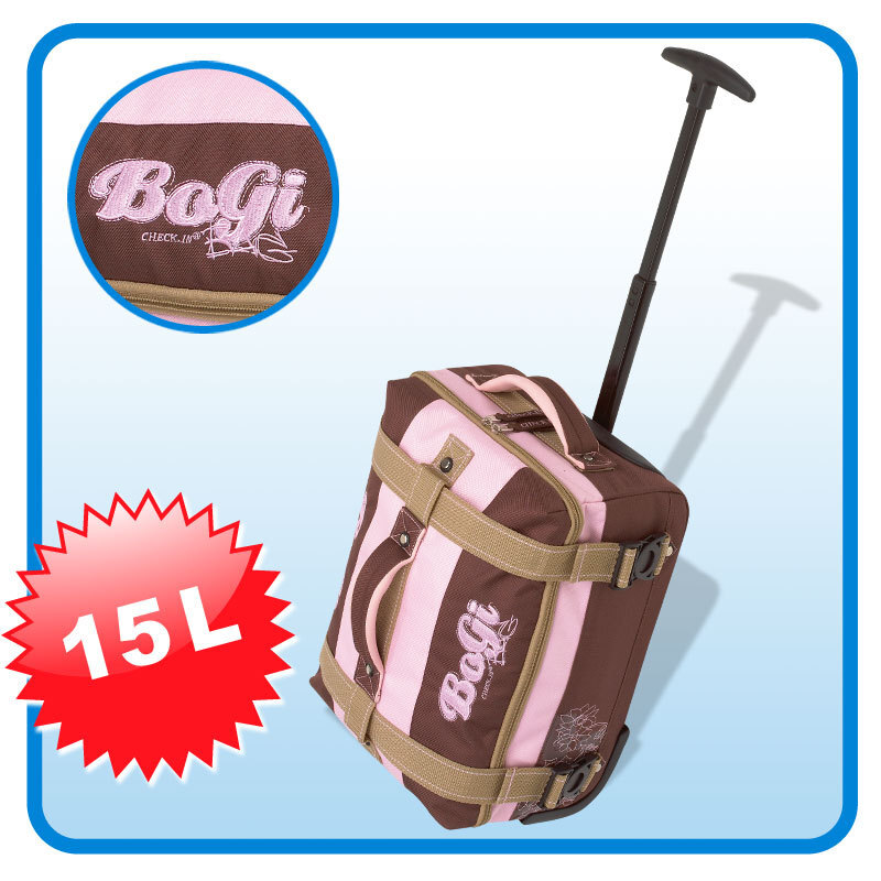 BoGi Bag Kindertrolley Reisetasche Kinderkoffer Trolleytasche Farbwahl