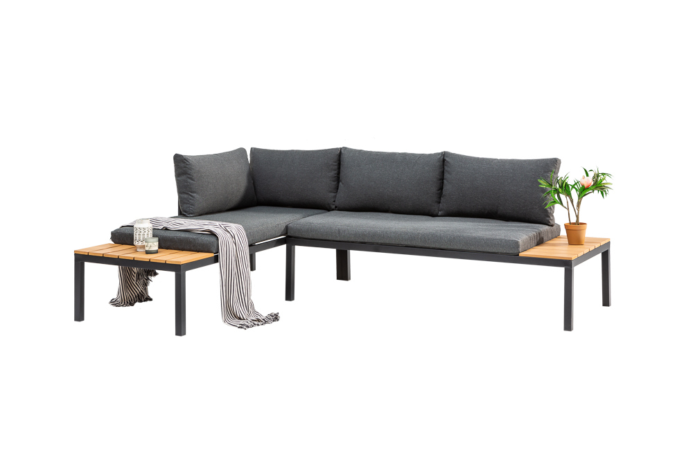 Große Garten Sitzgruppe ORLANDO LOUNGE 170cm FARBWAHL