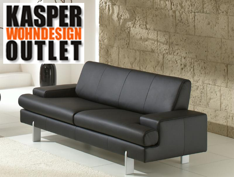 Ak 644 3er Sofa aus dem Hause Rolf Benz Glattleder