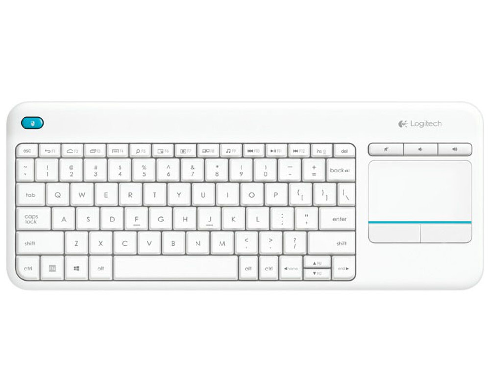 LOGITECH K400 Plus + kabellose Mutlimedia Tastatur Weiß | eBay