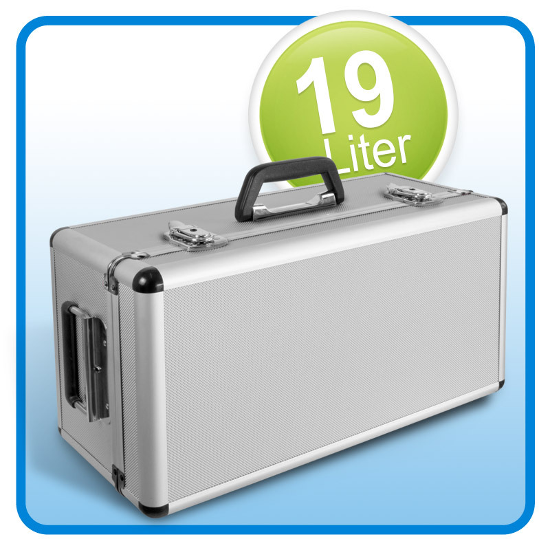 Alukiste Transportbox 19 Liter silber Werkzeugkiste NEU